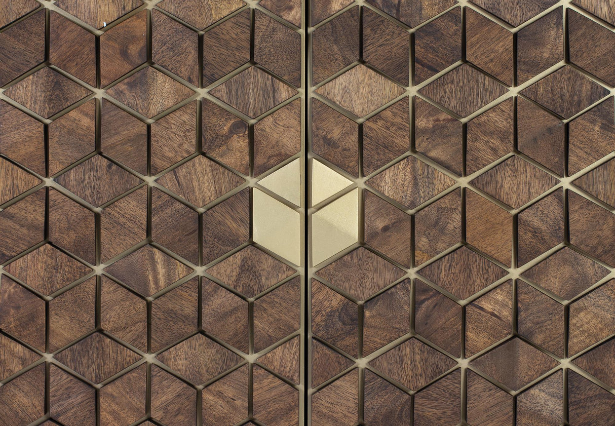 Vitrina din Mango si Metal Giner y Colomer