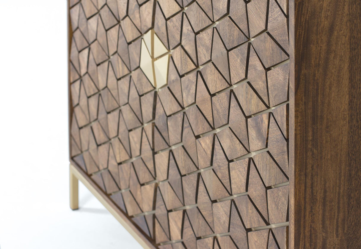 Vitrina din Mango si Metal Giner y Colomer