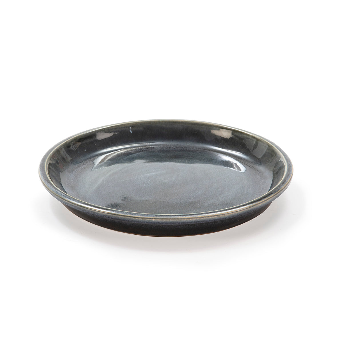 Farfurie din Ceramica Gri Decor Thai Natura