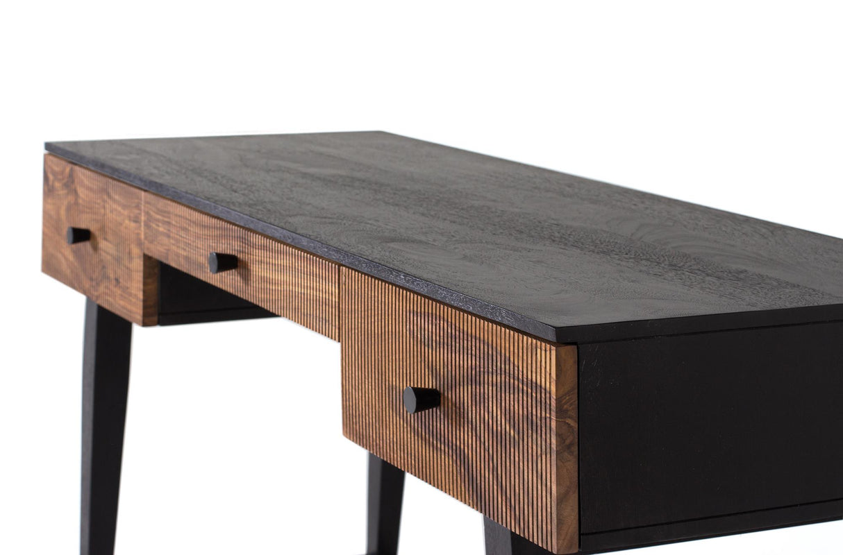 Birou cu 3 Sertare din Lemn de Trandafir si Mango Giner y Colomer