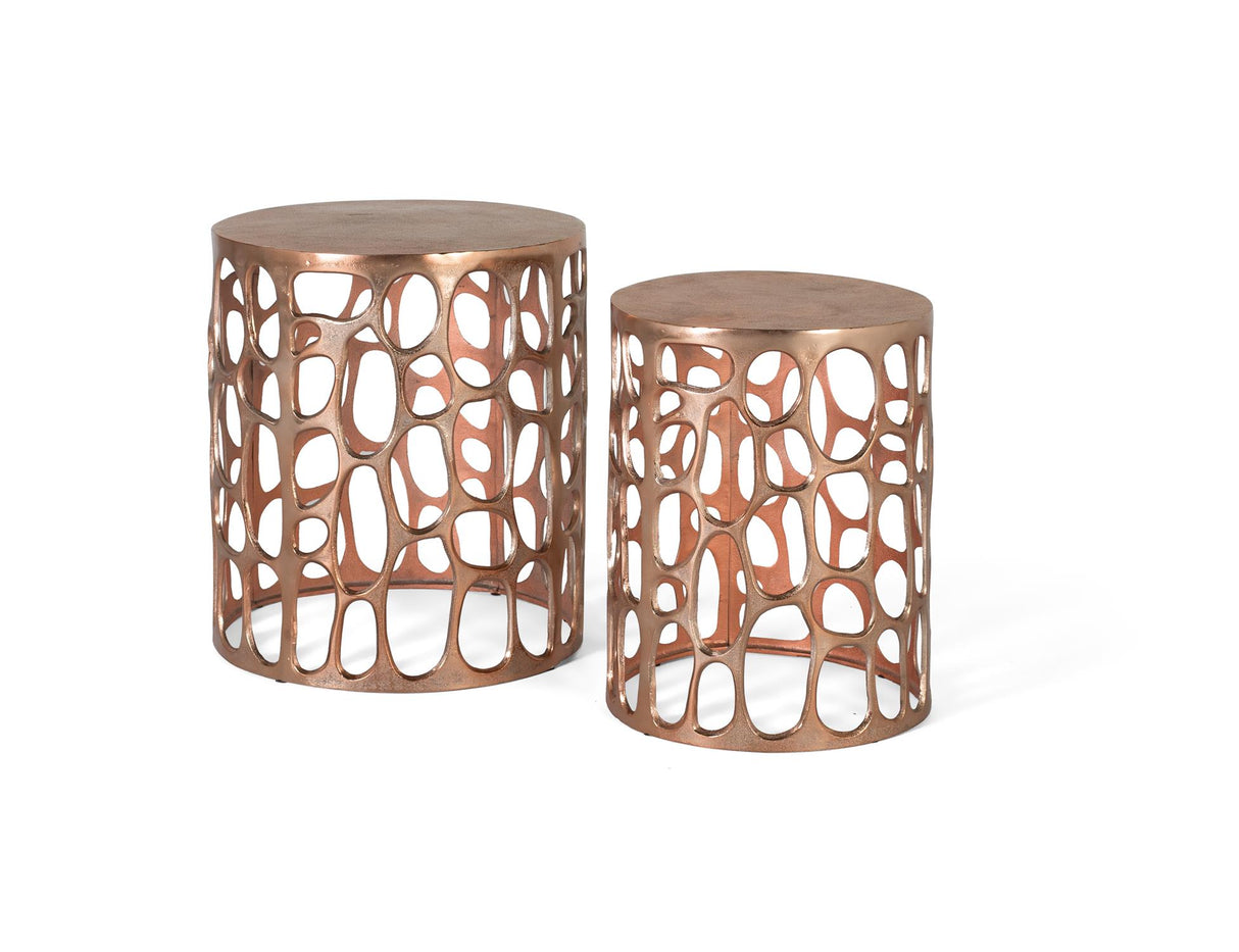 Set de 2 Mese de Centru din Metal pentru un Decor Modern Giner y Colomer