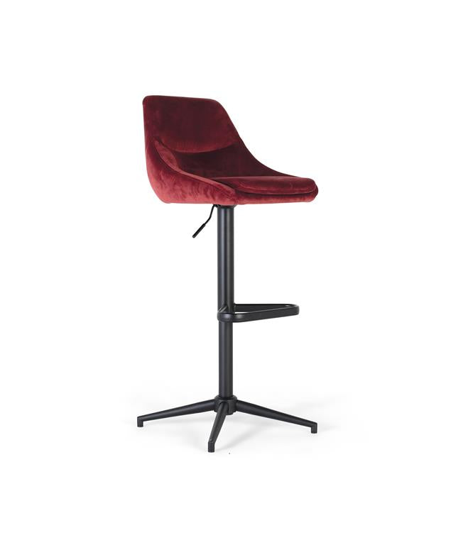 Set 2 Scaune Tapitate din Poliester cu Finisaj de Catifea Giner y Colomer