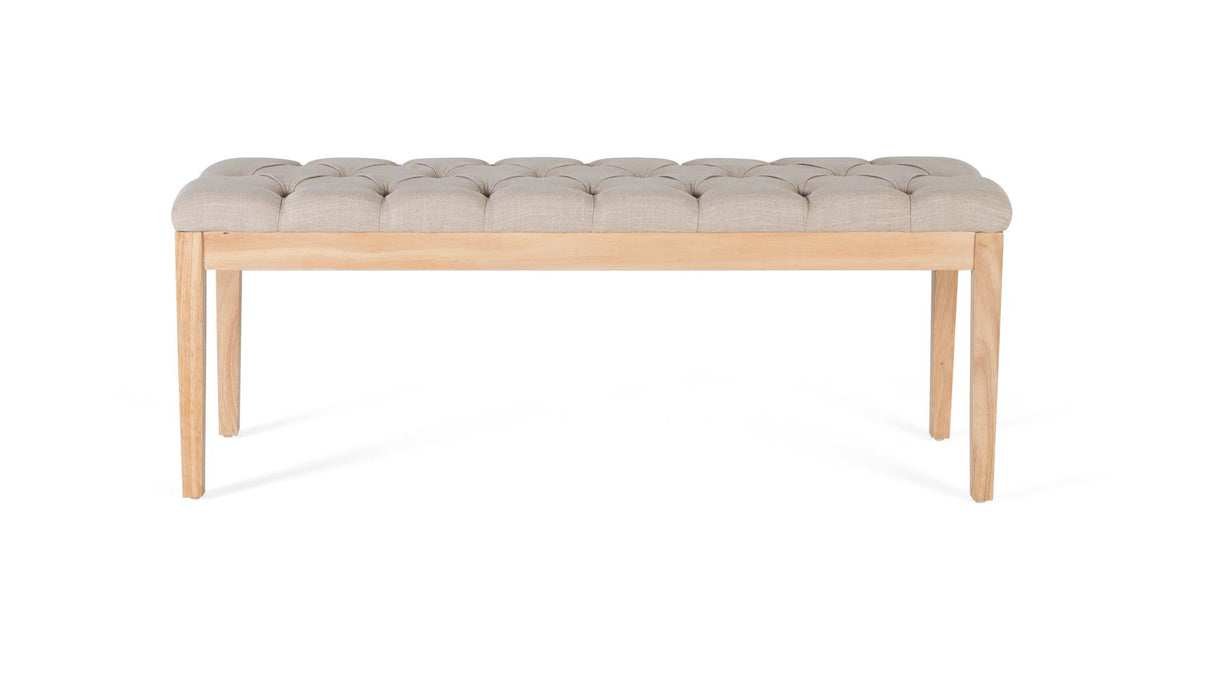 Banca din Lemn de Pin Tapitat cu Material Textil Giner y Colomer