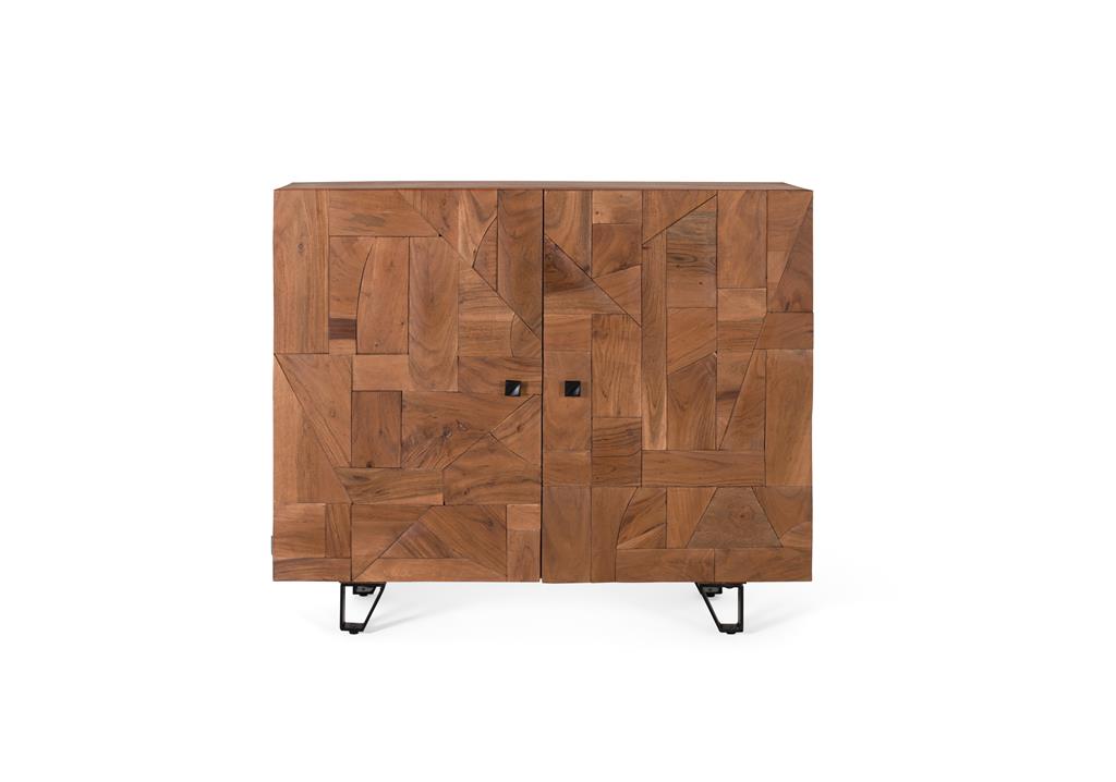 Comoda din Lemn de Acacia cu Picioare Metalice Giner y Colomer