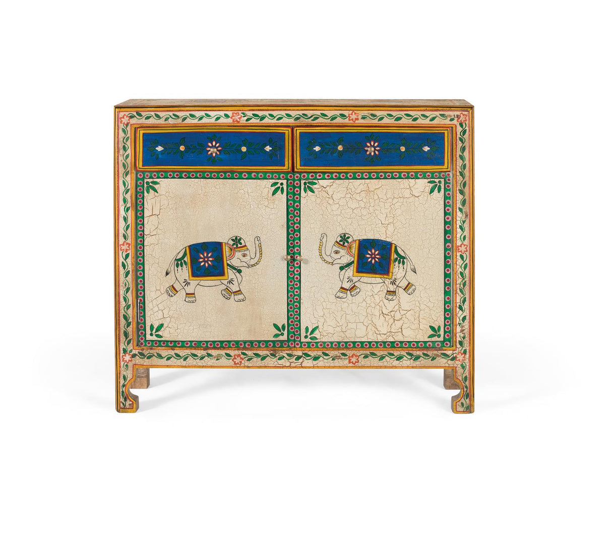 Comoda din Lemn de Mango Pictata Manual Giner y Colomer