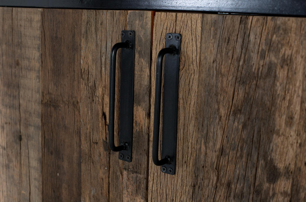 Raft Columbia din Lemn Reciclat si Metal Giner y Colomer