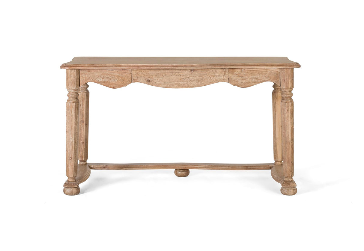 Birou cu Sertar din Lemn de Acacia Natural Giner y Colomer