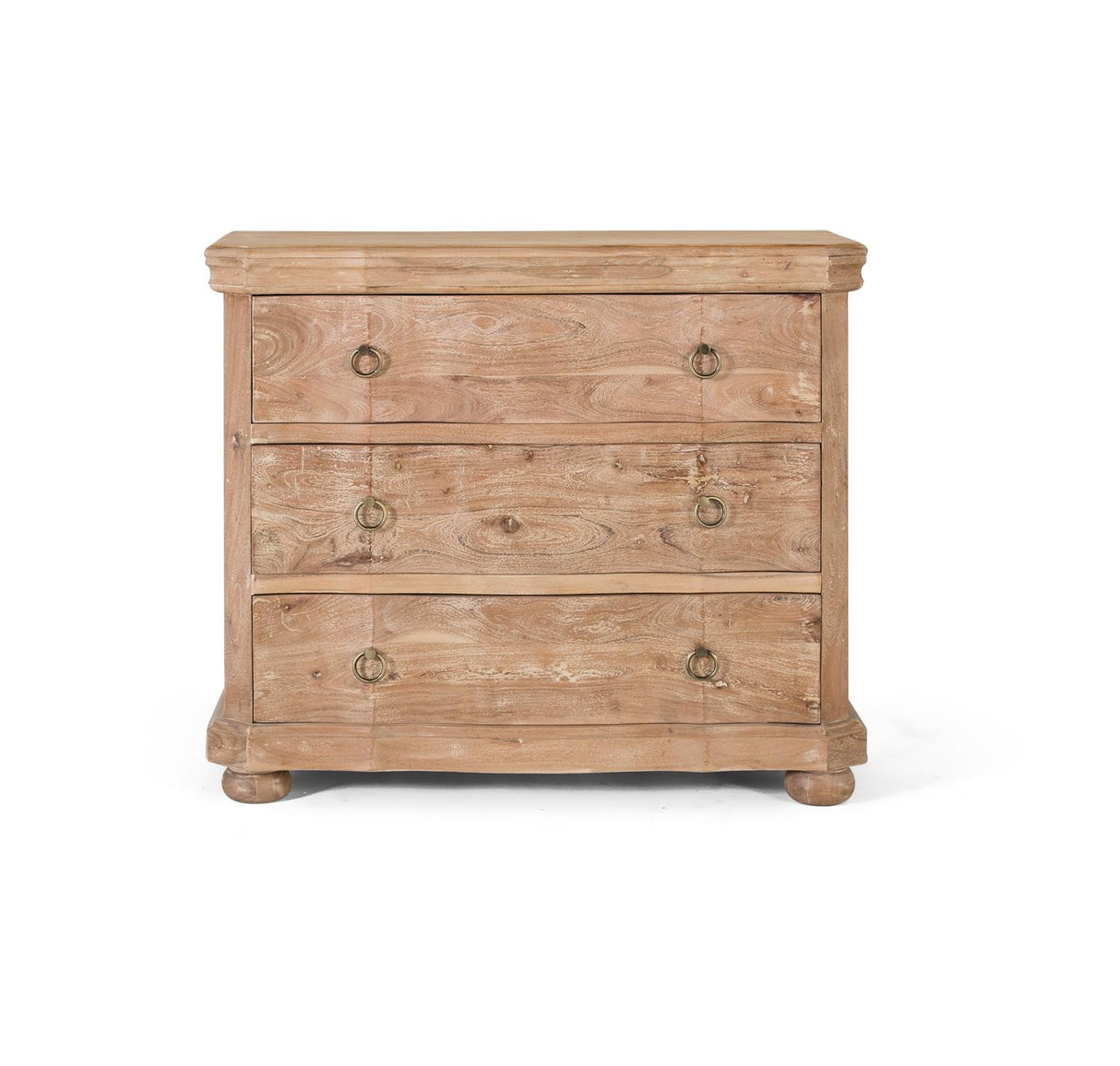 Comoda din Lemn de Acacia cu 3 Sertare Giner y Colomer