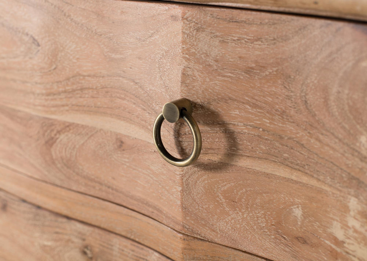 Comoda din Lemn de Acacia cu 3 Sertare Giner y Colomer