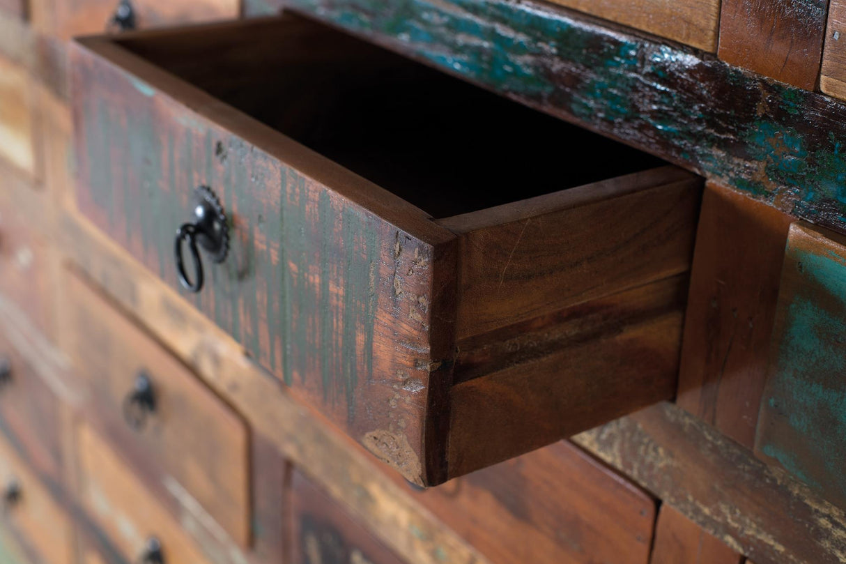 Comoda cu 28 de Sertare din Lemn Reciclat Giner y Colomer