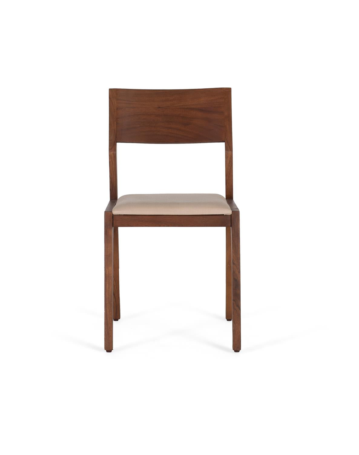 Set 2 Scaune Rochester din Lemn de Acacia Tapitate cu Material Textil Giner y Colomer