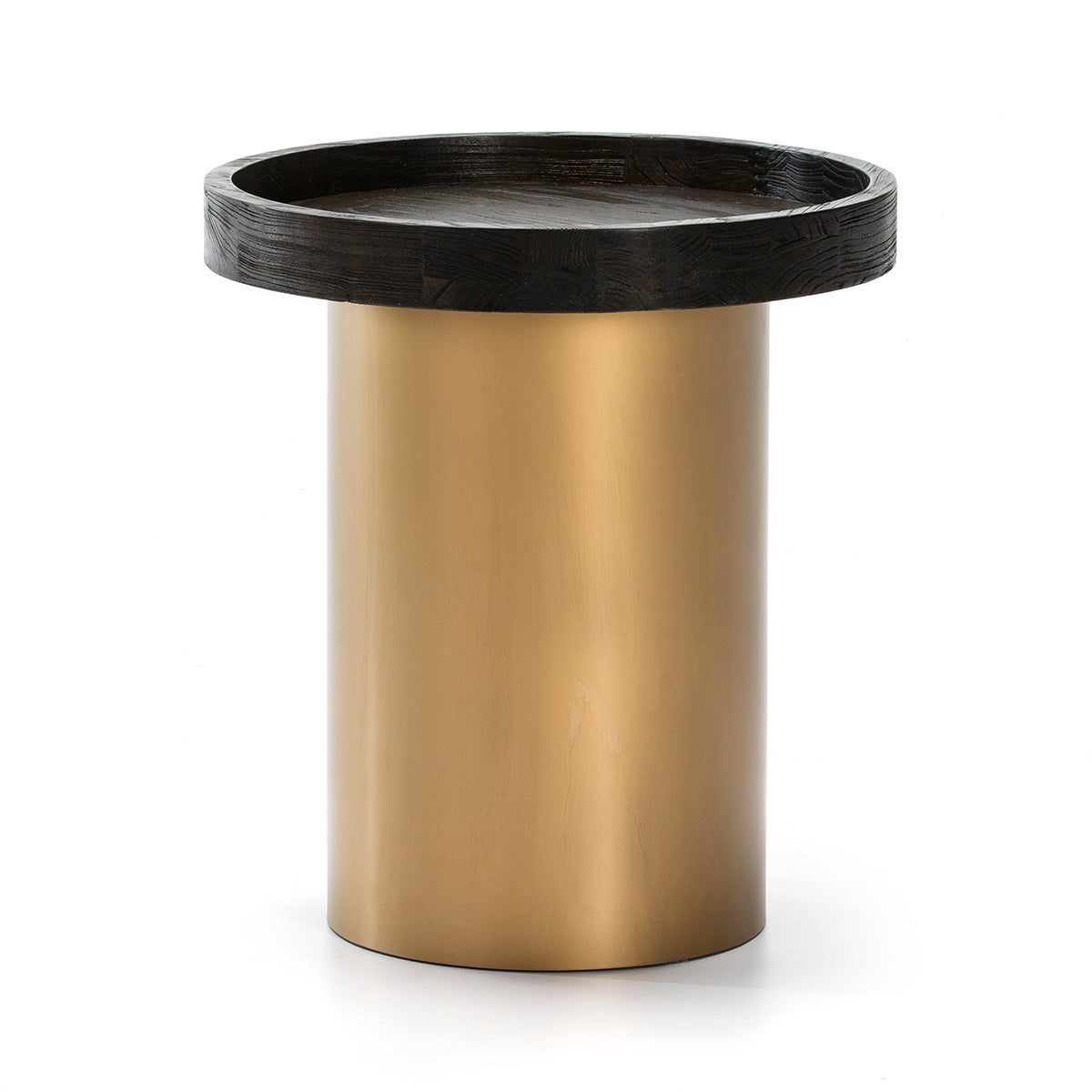 Masa Laterala din Lemn Metal Modern Thai Natura