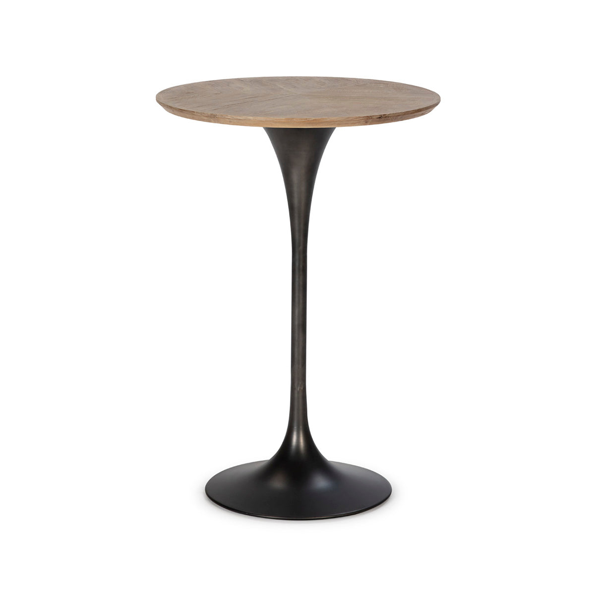 Masa de Dining din Lemn de Ulm Metal Thai Natura