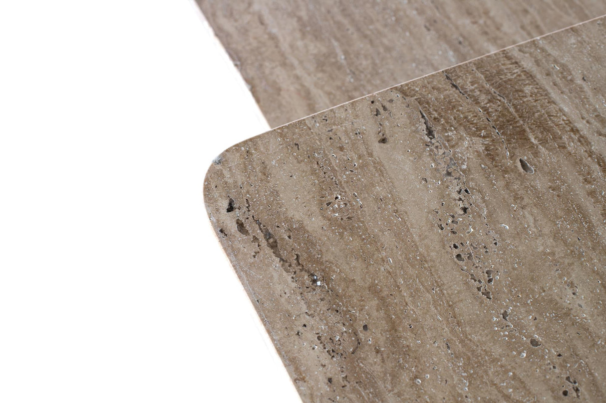 Set Mese de Cafea cu Blat de Marmura si Baza de Metal pentru un Decor Modern Giner y Colomer