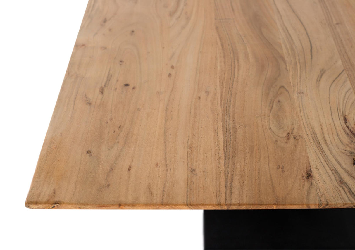 Masa de Dining din Lemn de Acacia si Metal Giner y Colomer