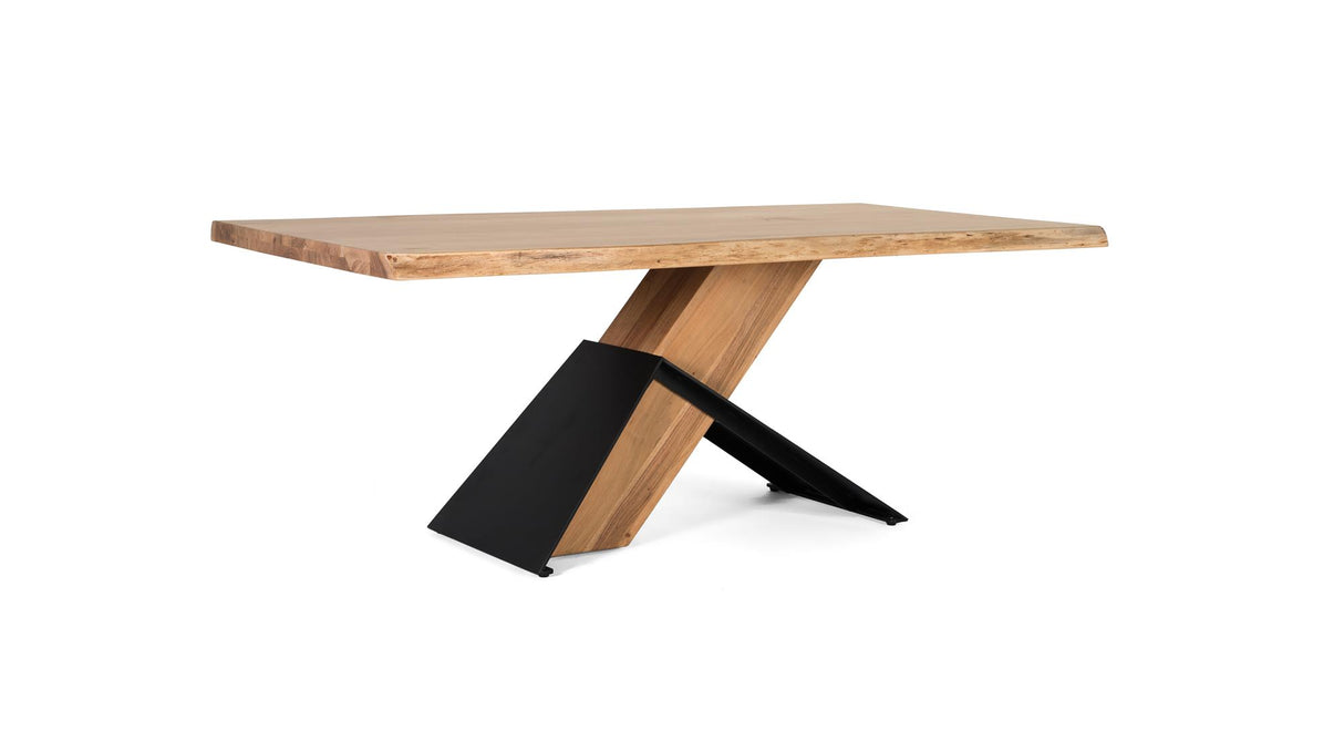 Masa de Dining Savannah din Lemn de Acacia si Metal 100 x 200 Giner y Colomer