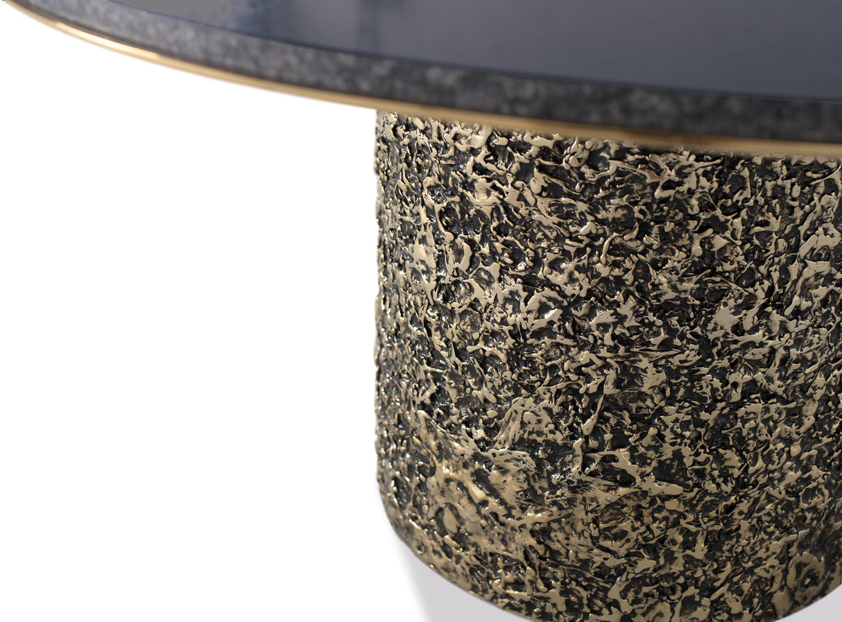 Masa de Cafea Riga din Marmura cu Baza Metalica Giner y Colomer