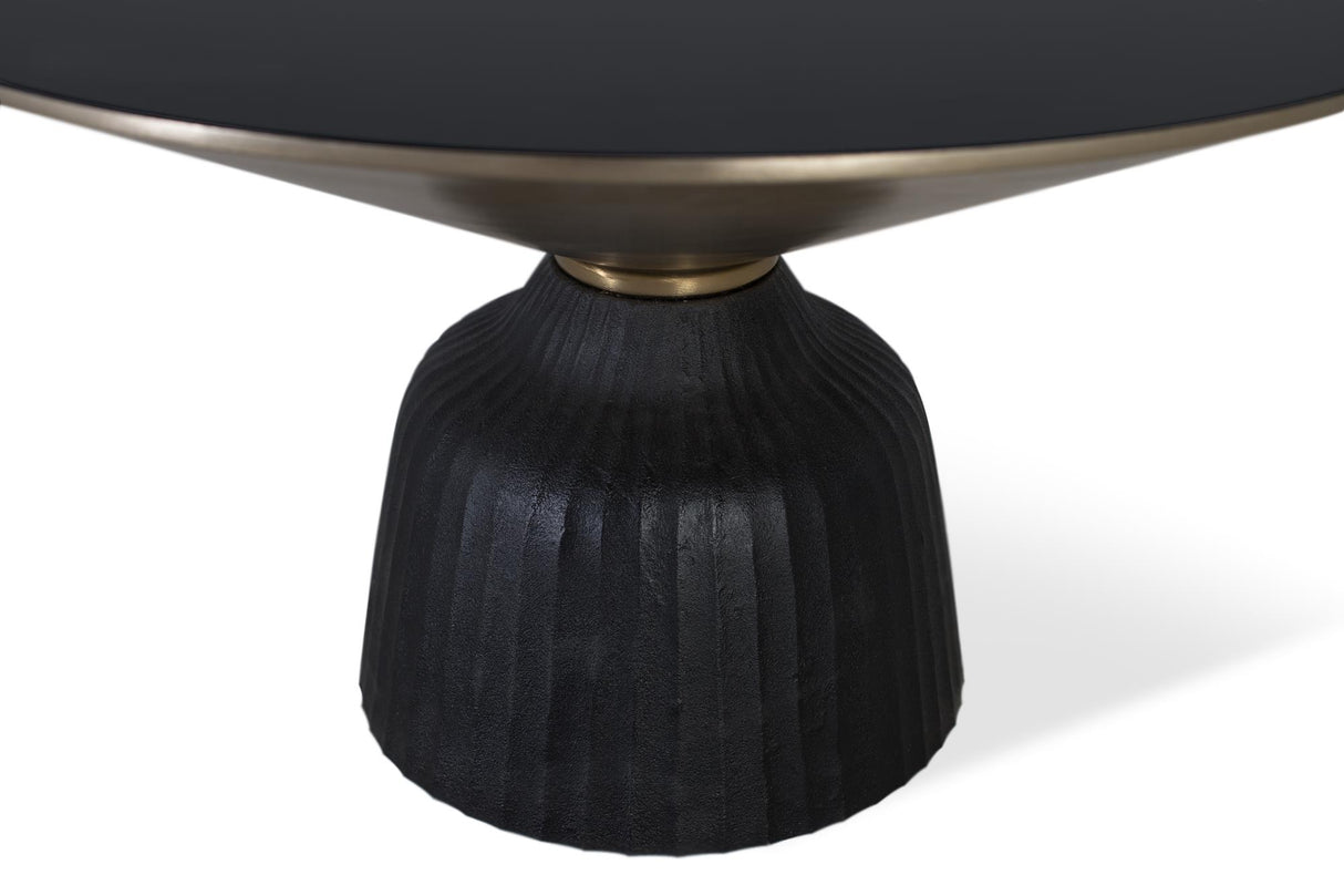 Masa de Cafea din Sticla Securizata si Aluminiu Giner y Colomer