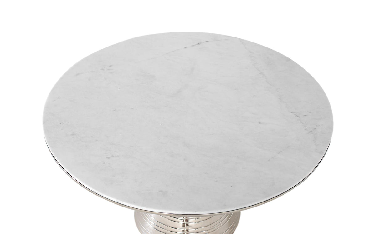 Masa de Cafea Oslo din Marmura cu Baza Metalica Giner y Colomer