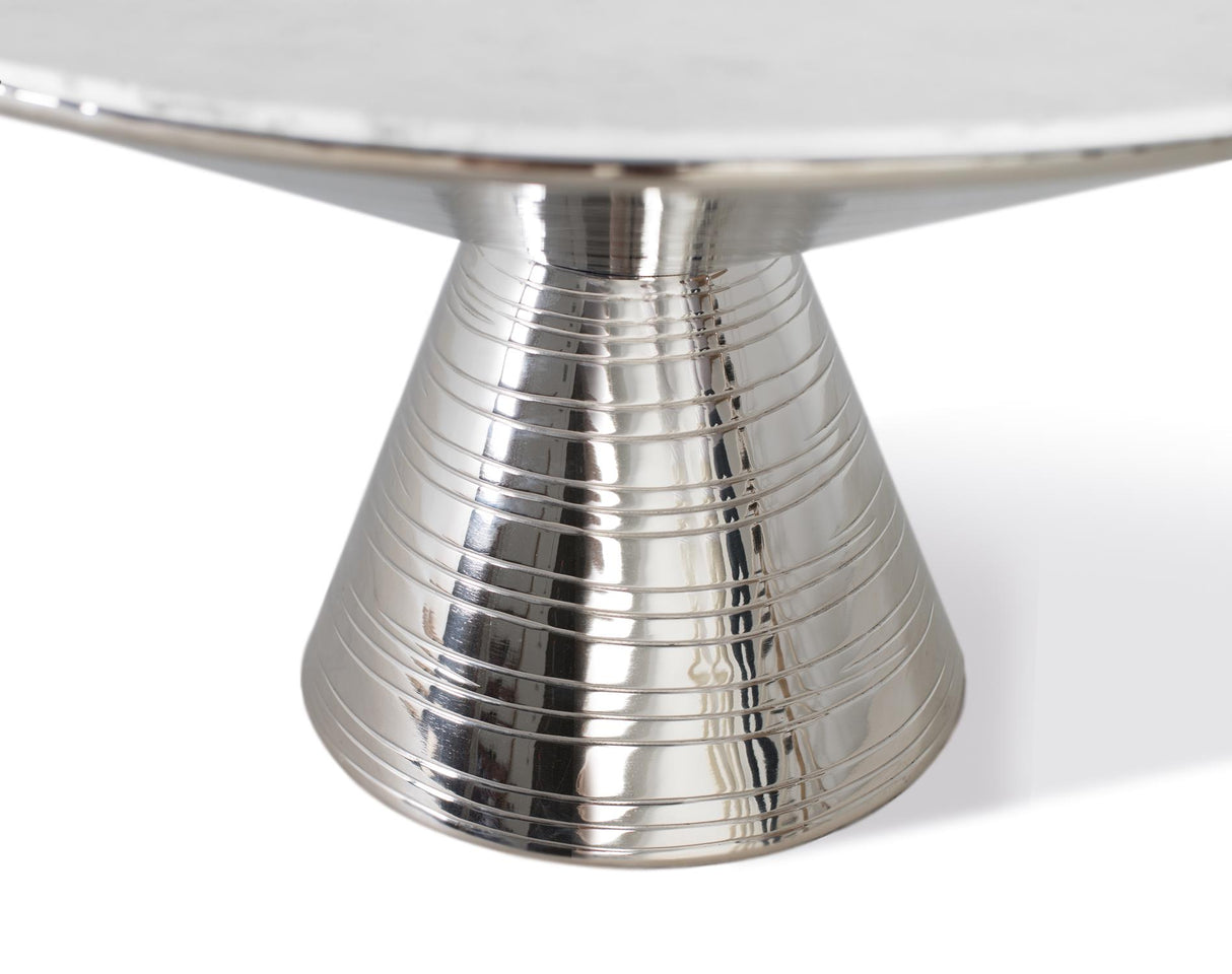 Masa de Cafea Oslo din Marmura cu Baza Metalica Giner y Colomer