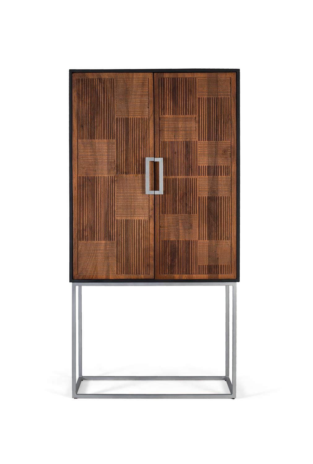 Comoda Bar din Lemn Mango si Baza Metalica Giner y Colomer