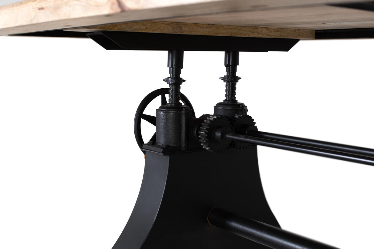 Masa Dining Kimberley din Stejar cu Suport Metalic Giner y Colomer