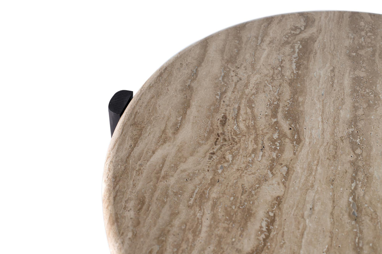 Masa de Cafea din Mango cu Blat de Marmura Giner y Colomer