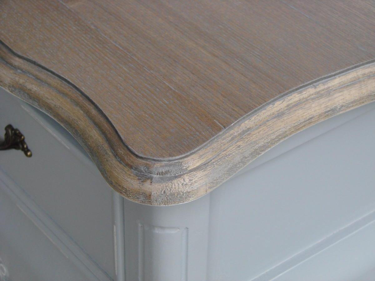 Comoda TV Provence cu Picioare Sculptate si Manere Bronz Livin Hill