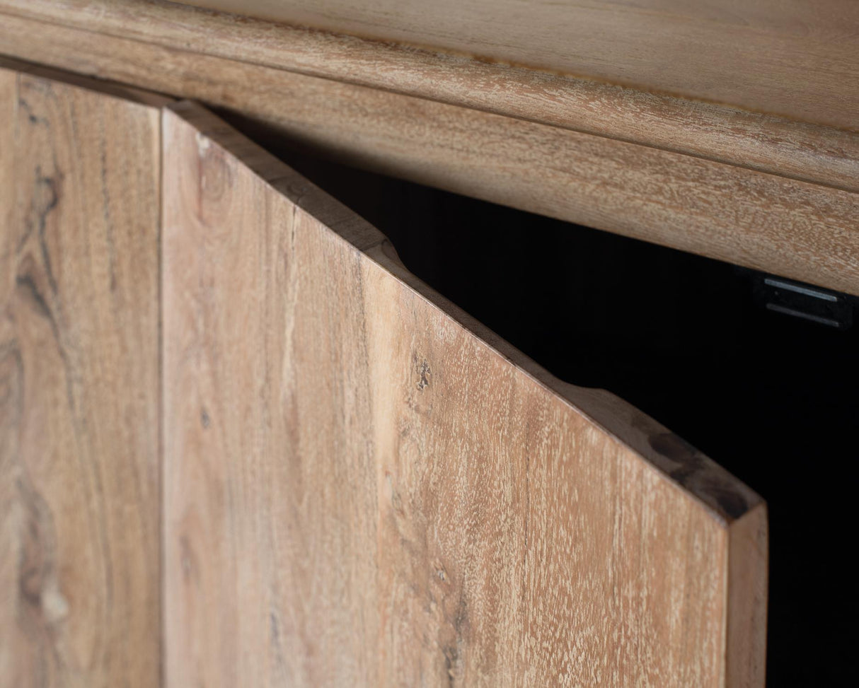 Comoda Bar din Lemn Mango cu Baza Metalica Cires Giner y Colomer