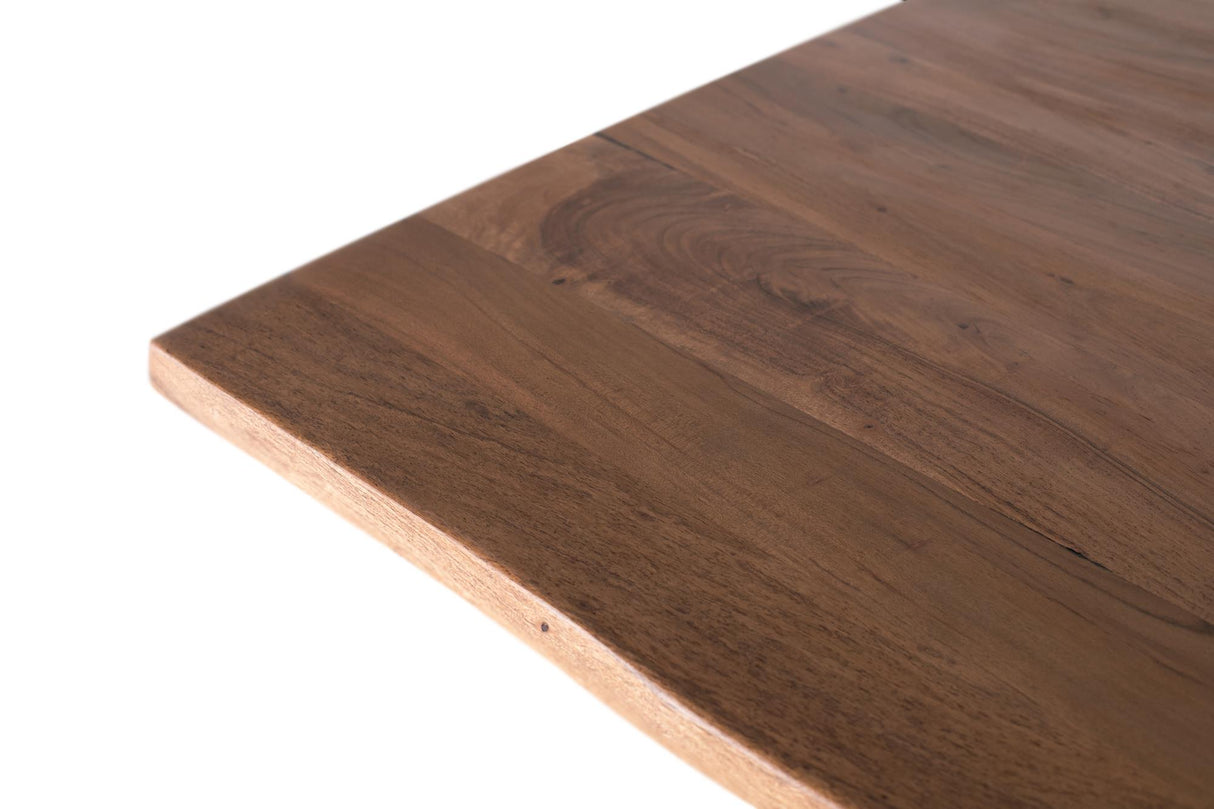 Masa de Dining Marseille din Lemn de Acacia cu Baza Metalica Giner y Colomer