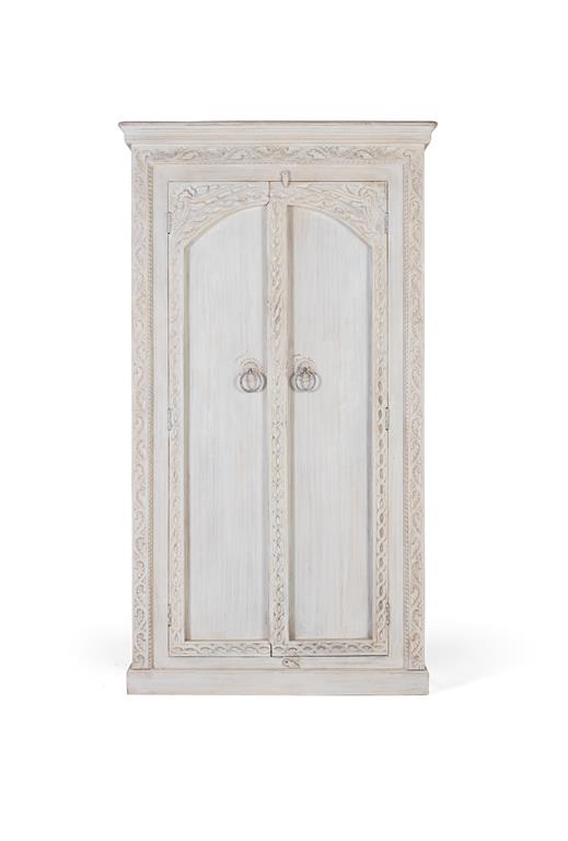 Dulap Arbor din Lemn de Mango cu Doua Usi si Rafturi Reglabile Giner y Colomer