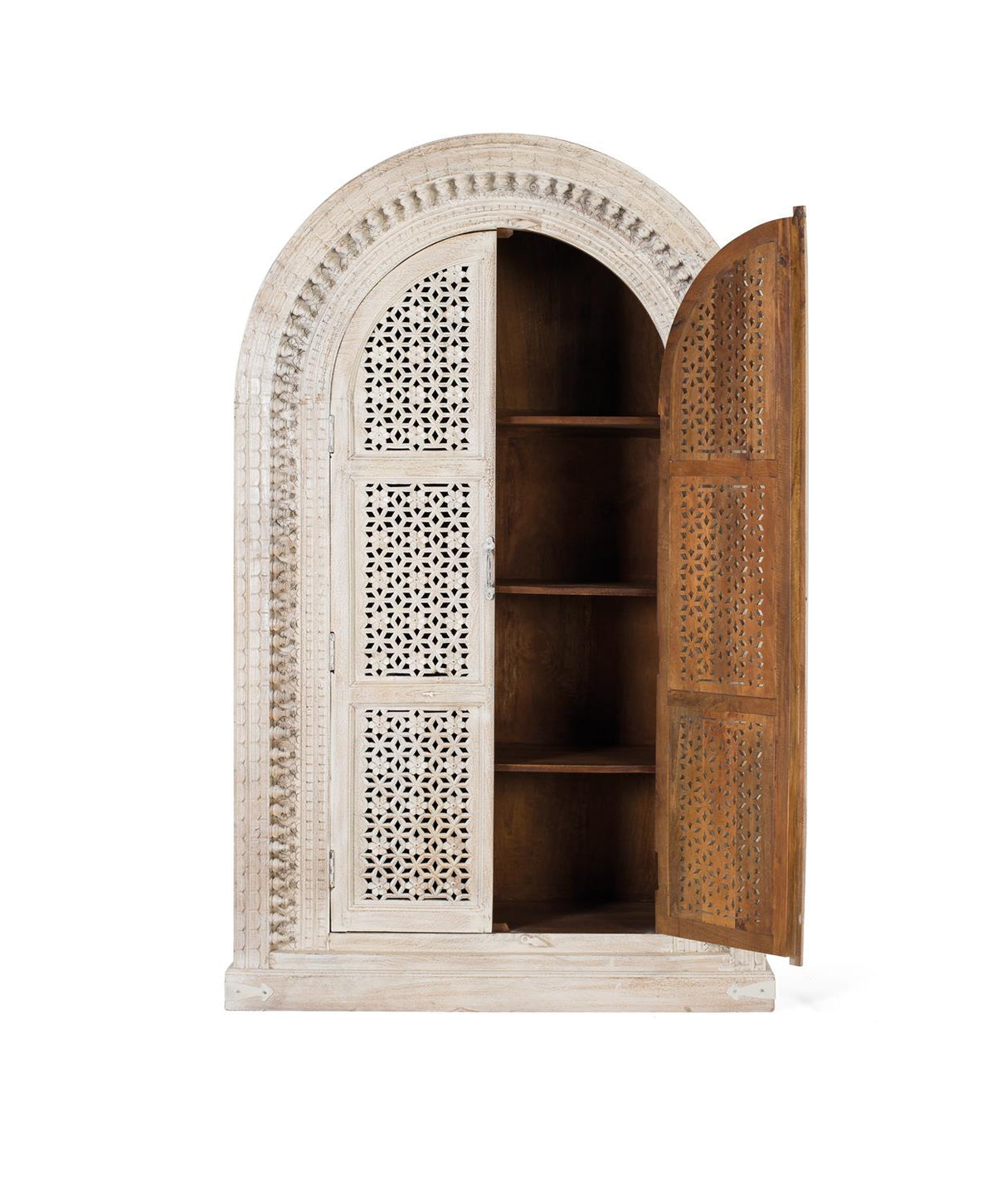 Dulap din Lemn de Mango Decapé Alb Giner y Colomer