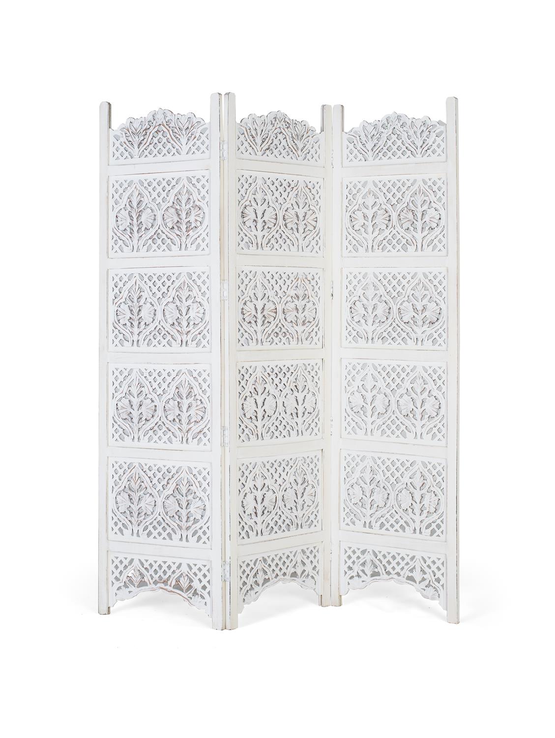 Paravan Separator de cameră Muse de 3 parti din Lemn si MDF Giner y Colomer