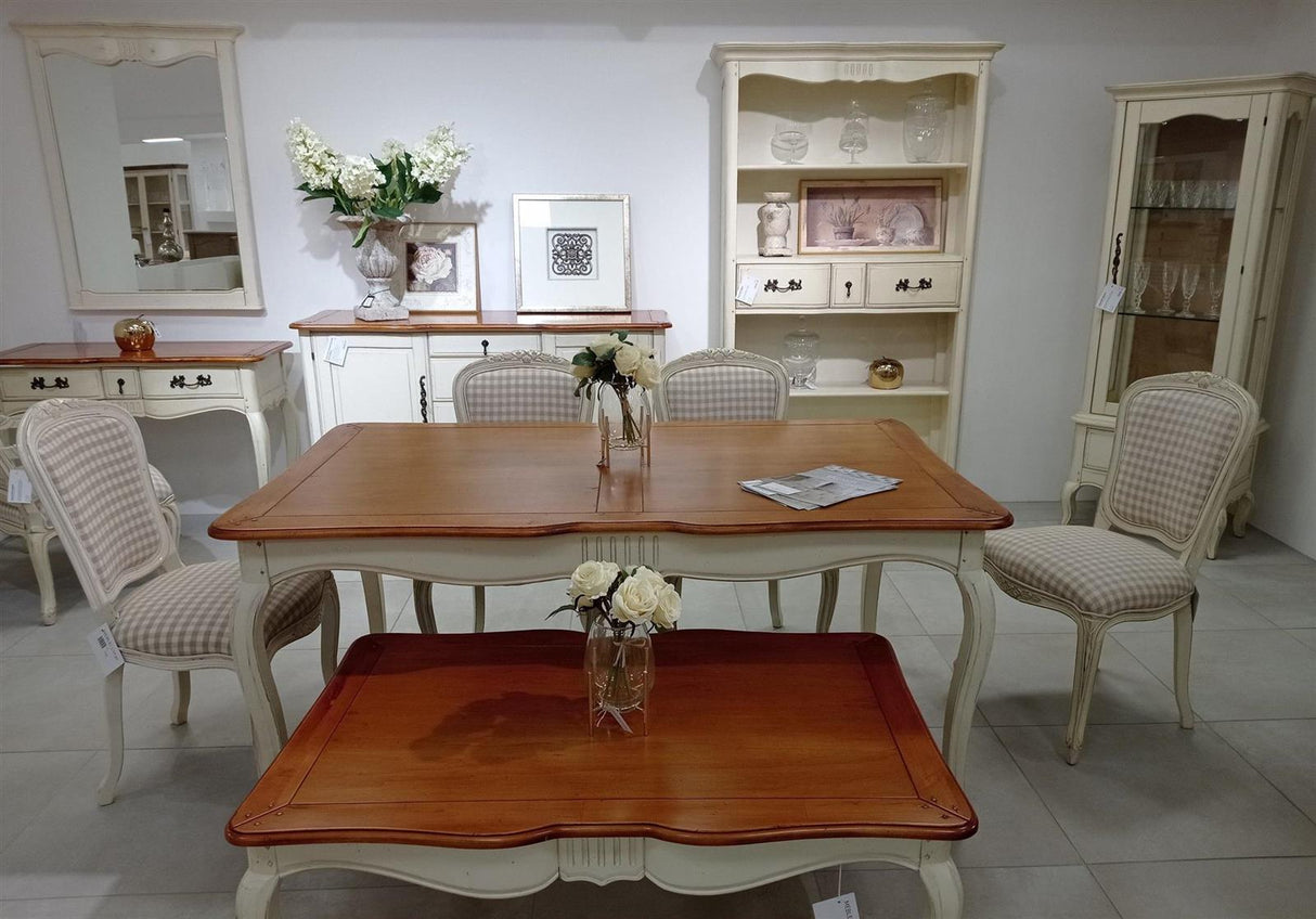 Masa de Cafea din Stejar cu Piciaore Sculptate Livin Hill