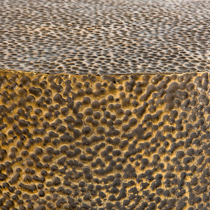 Set de 3 Mese Laterale din Metal cu Finisaj de Alama Thai Natura