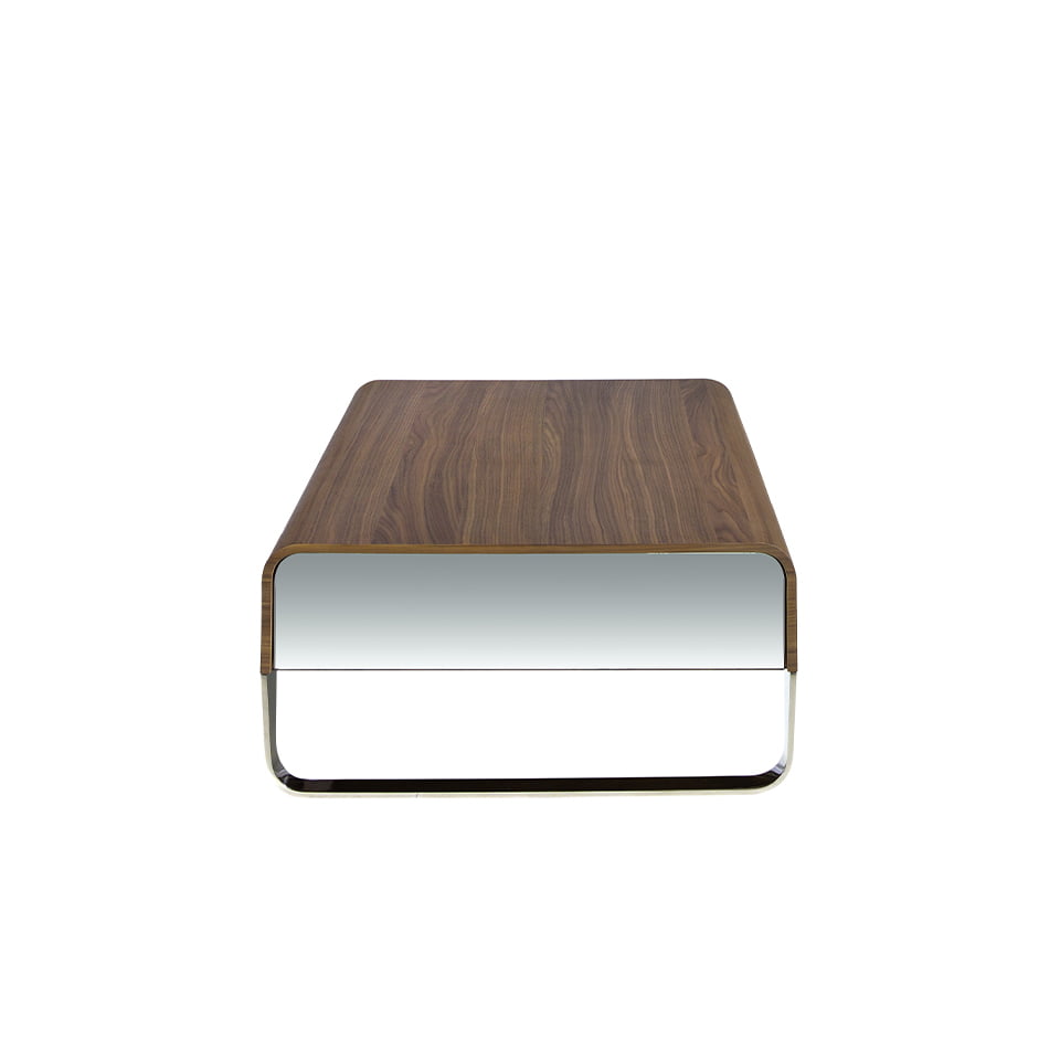 Masa de Cafea din Stejar cu Suport Metalic Angel Cerda