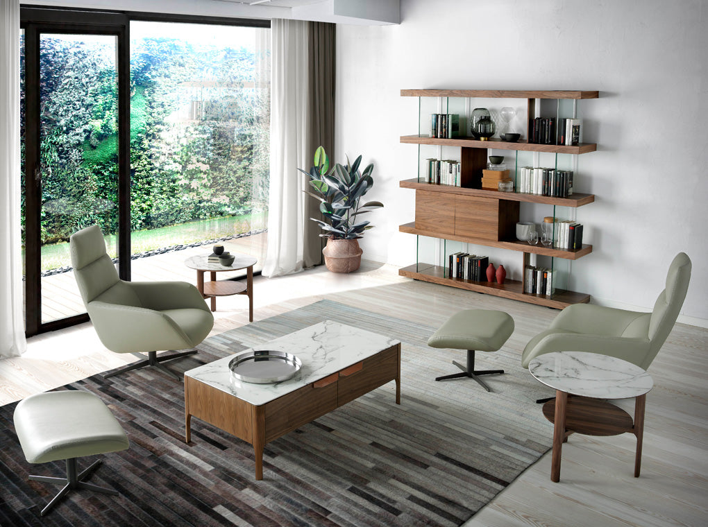 Masa Laterala din Fibra de Sticla cu Efect de Marmura Angel Cerda