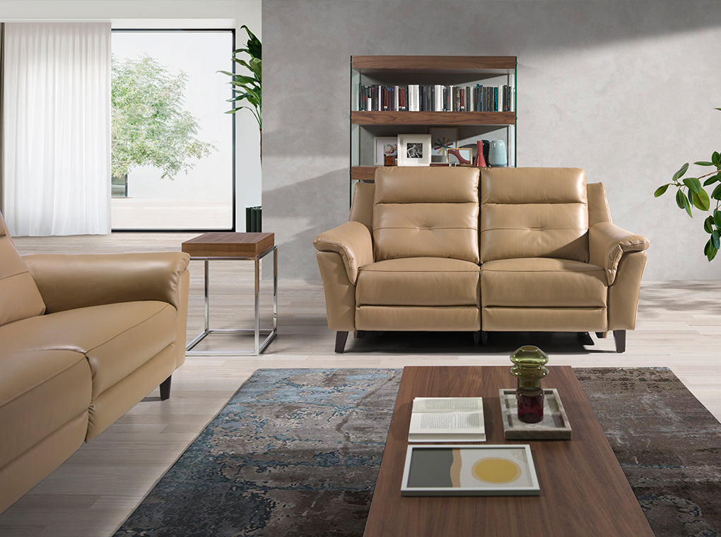 Masa Laterala din Nuc cu Suport Metalic Angel Cerda