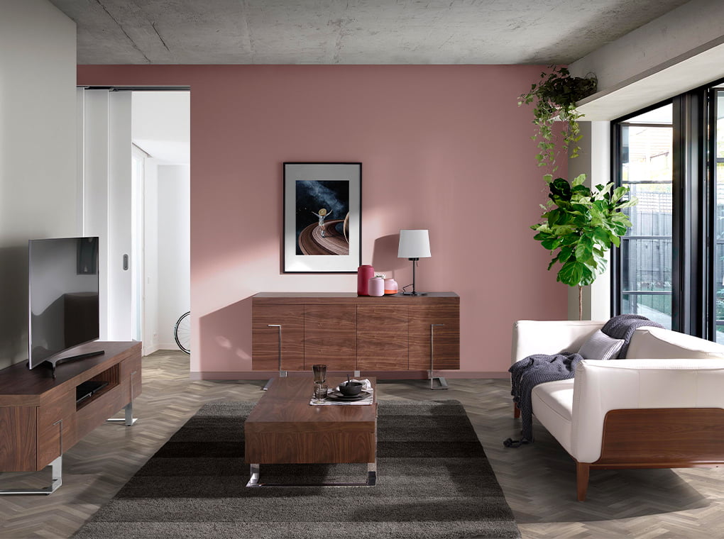 Masa de Cafea din Lemn de Nuc cu Structura din Otel Inoxidabil Cromat Angel Cerda