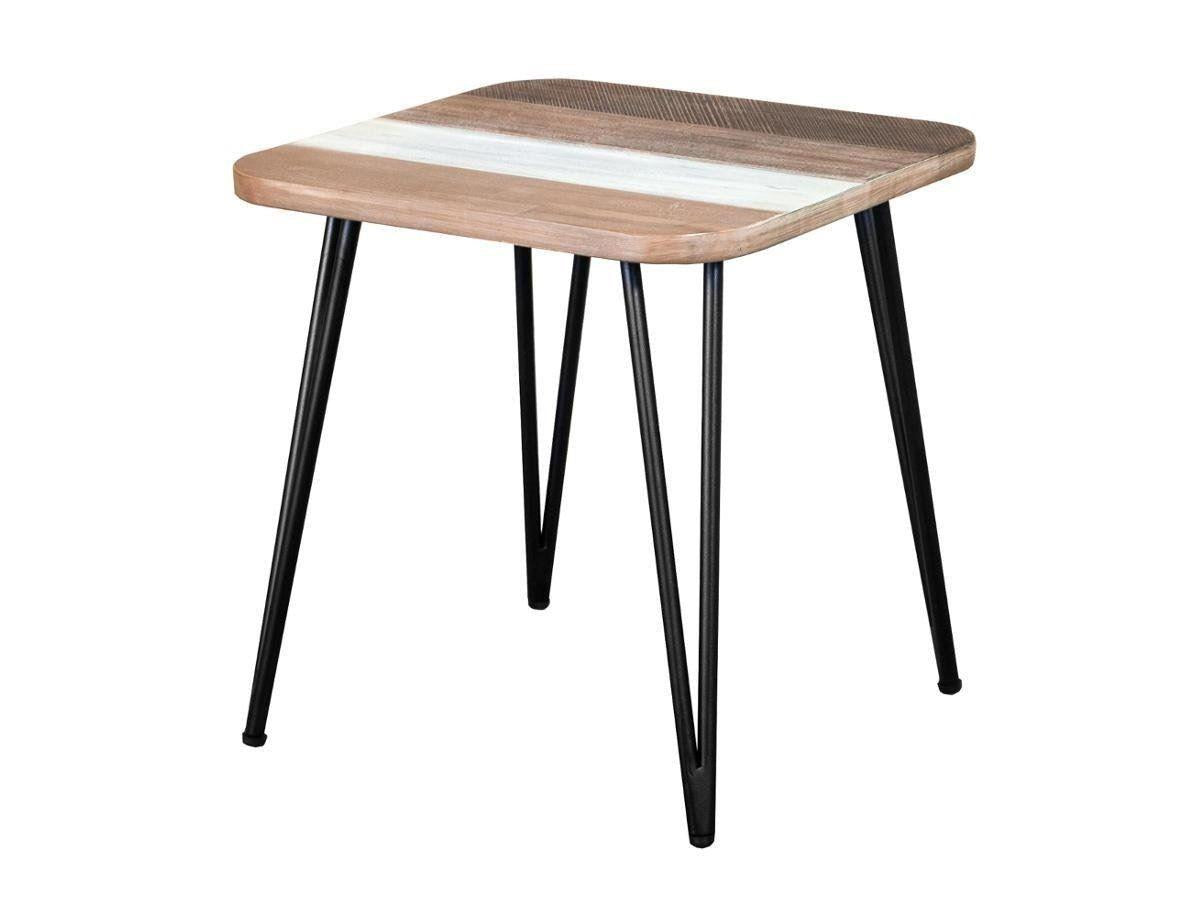 Masa de Cafea din Stejar cu Suport Metalic Livin Hill