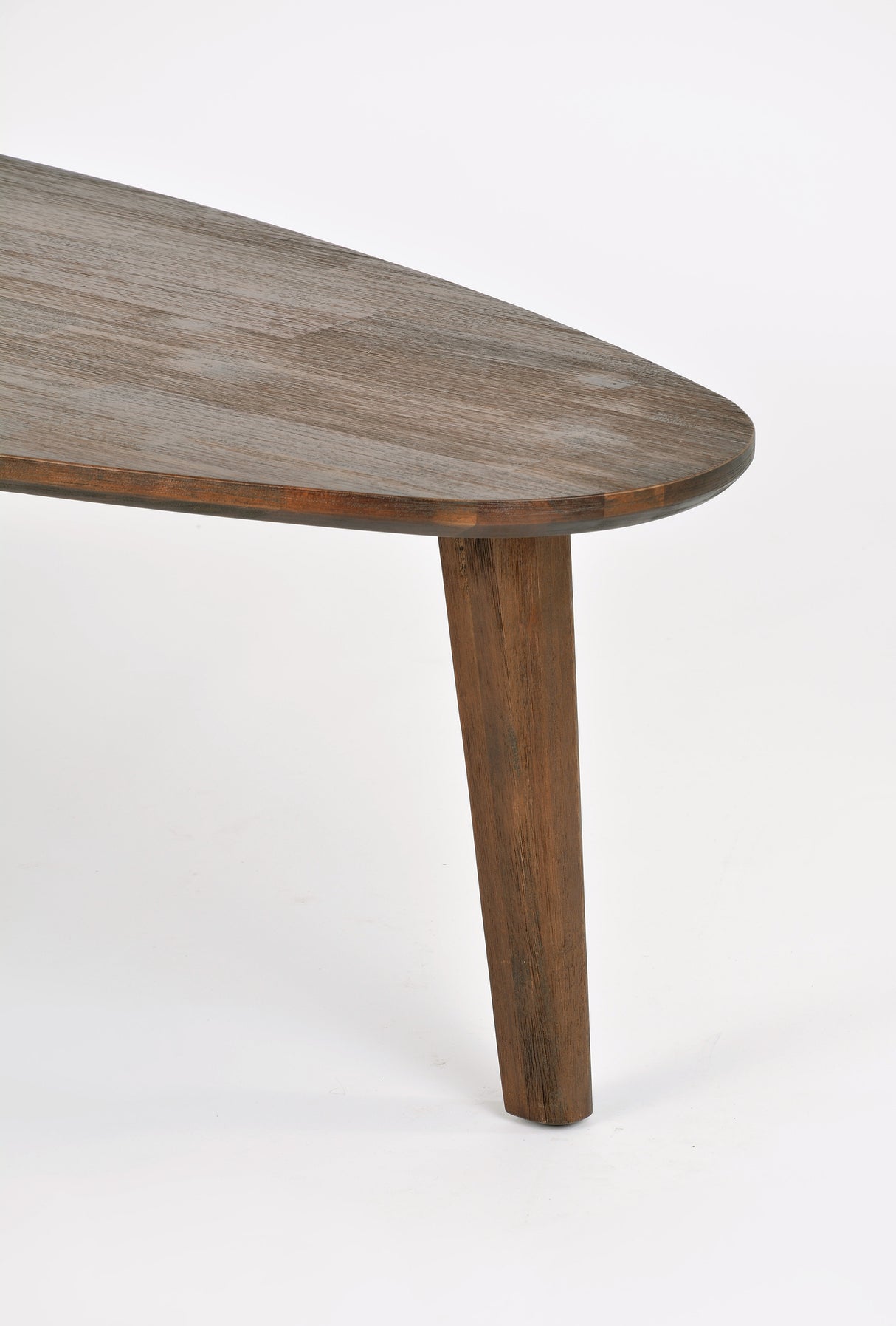 Masa de Cafea din Stejar Retro cu Suport Metalic Livin Hill