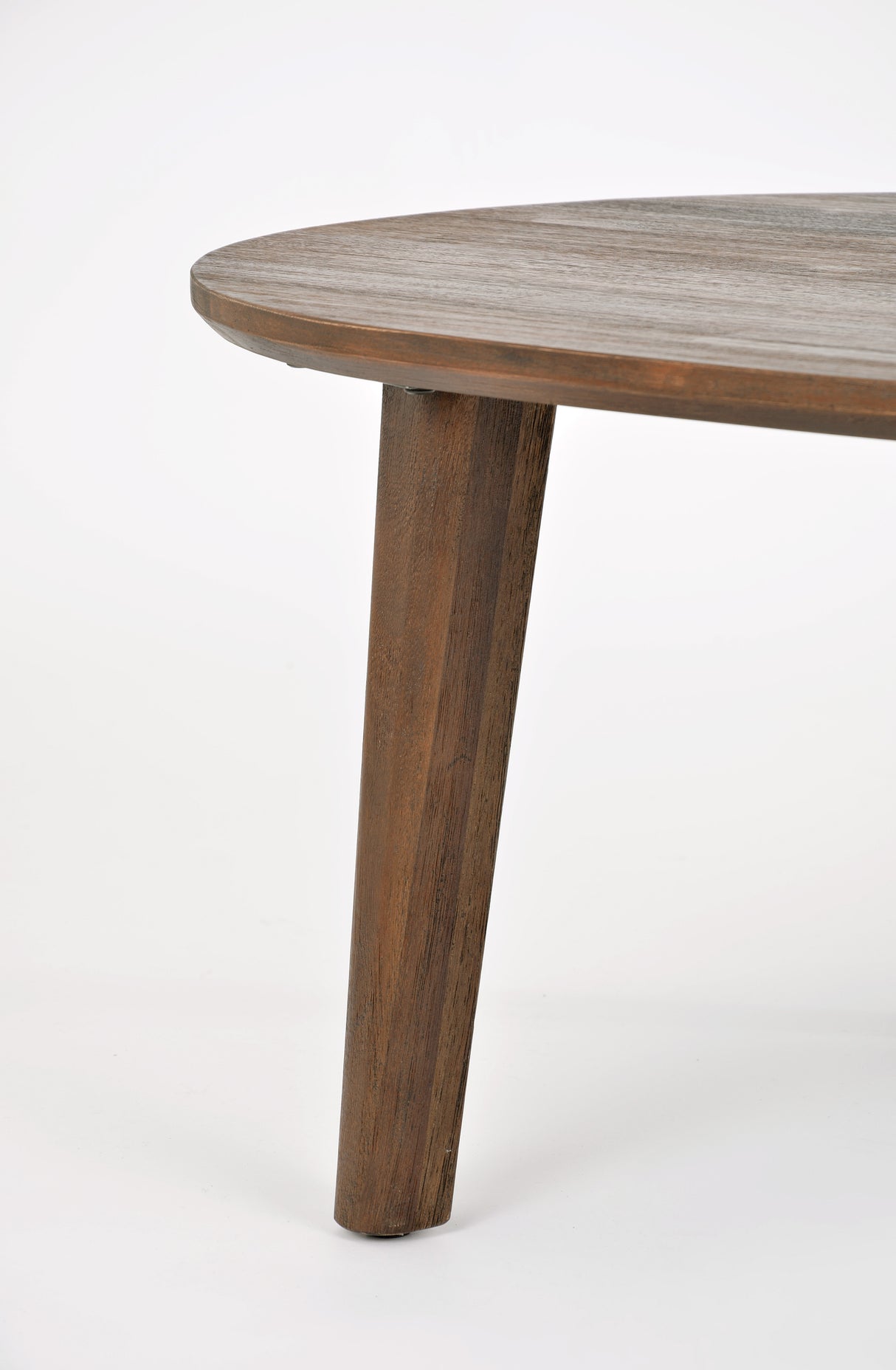 Masa de Cafea din Stejar Retro cu Suport Metalic Livin Hill