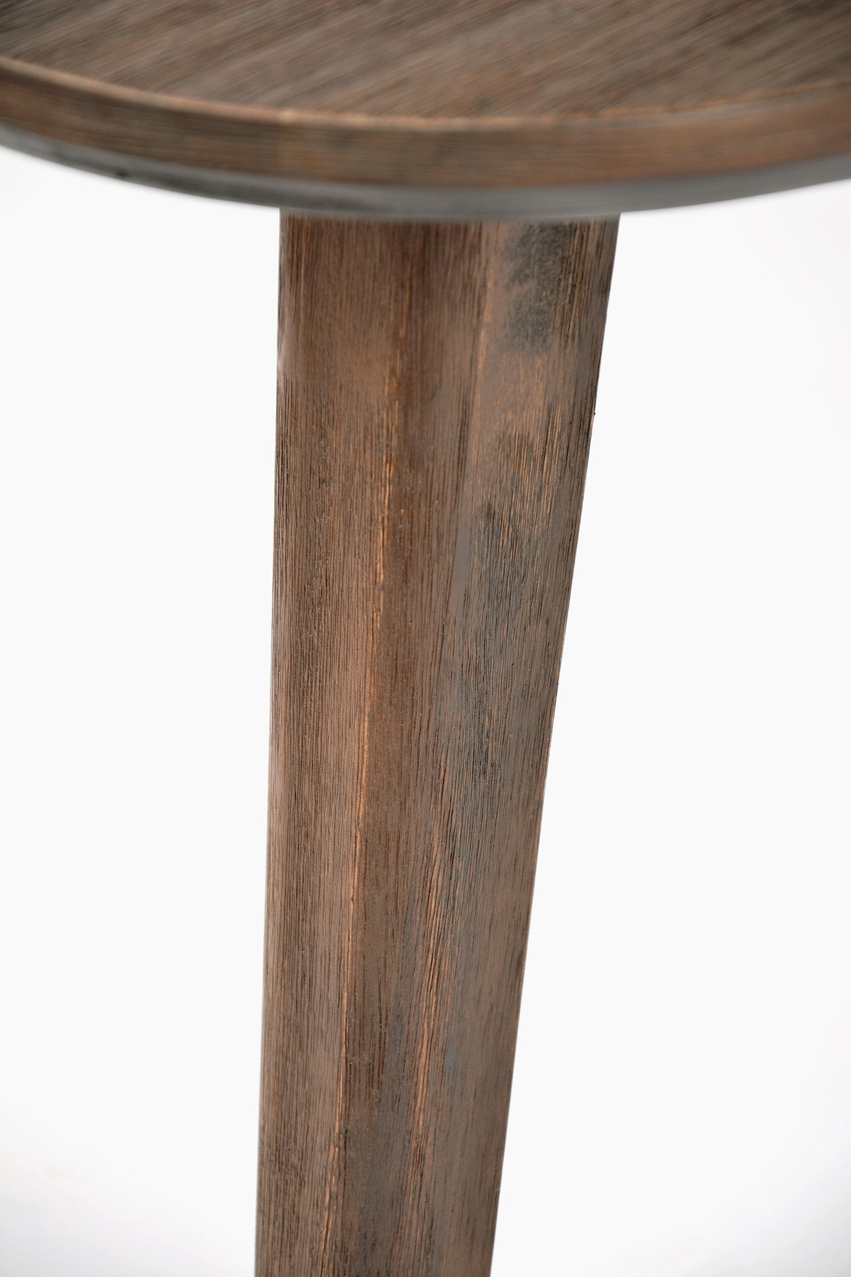 Masa de Cafea din Stejar Retro cu Suport Metalic Livin Hill