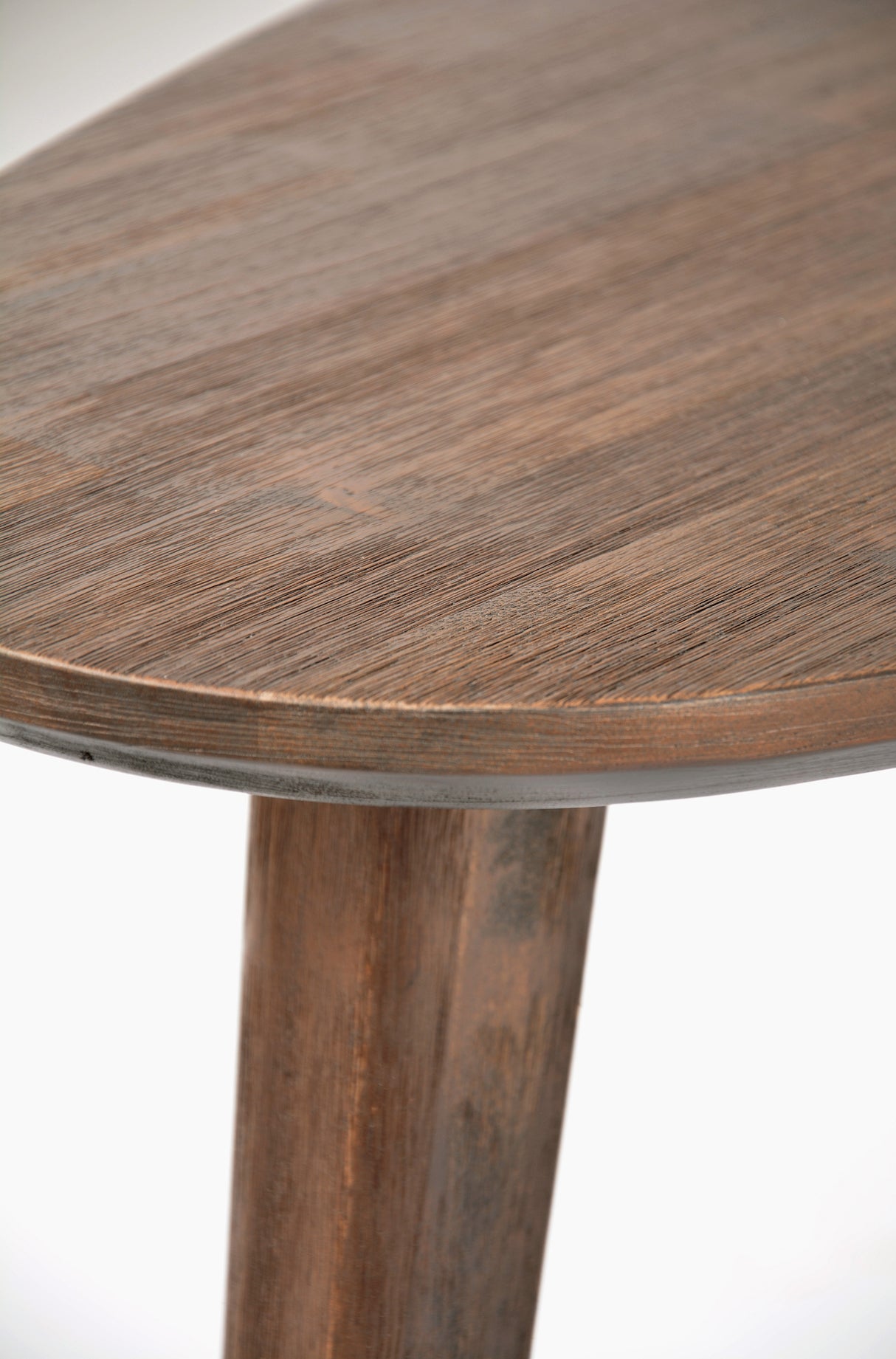 Masa de Cafea din Stejar Retro cu Suport Metalic Livin Hill