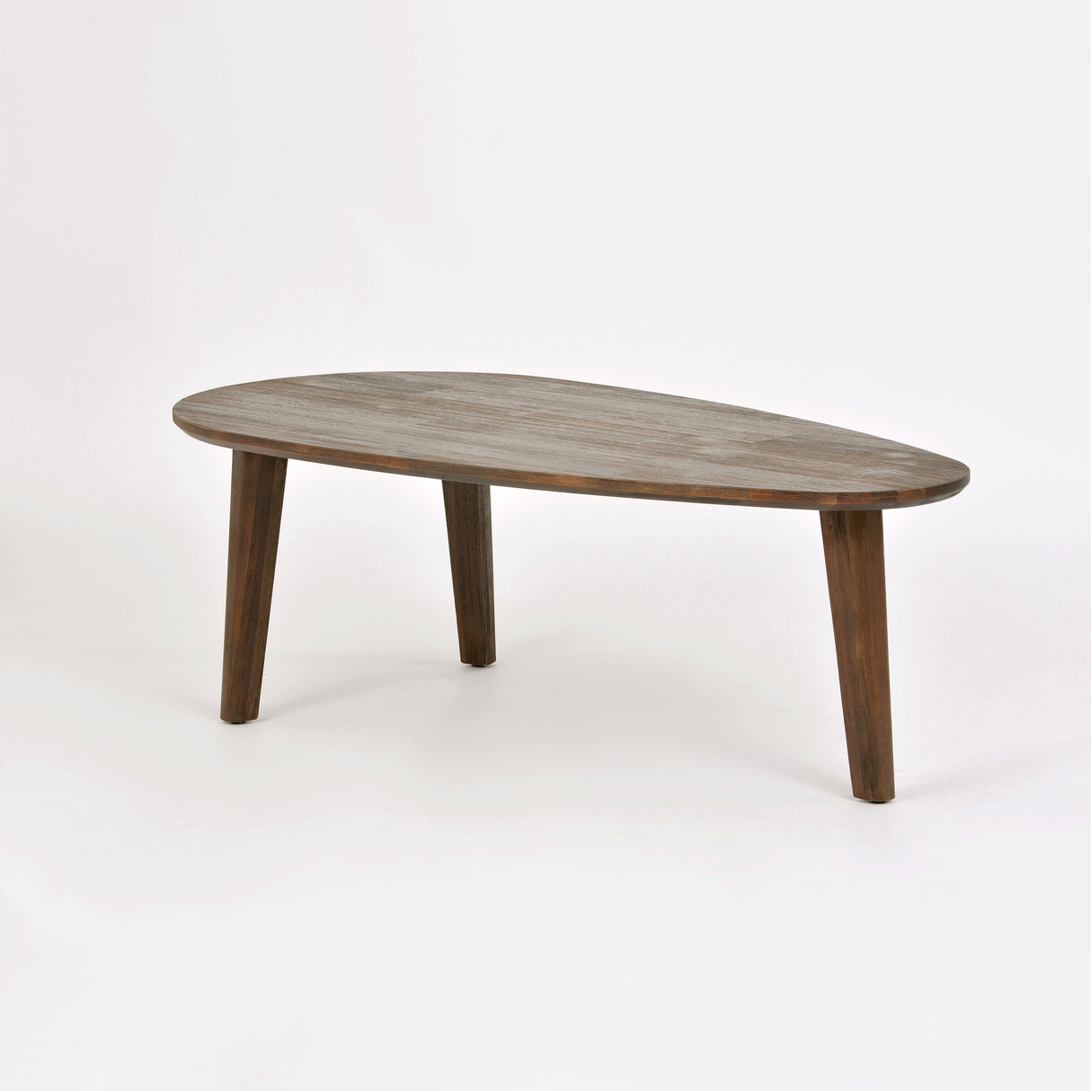 Masa de Cafea din Stejar Retro cu Suport Metalic Livin Hill