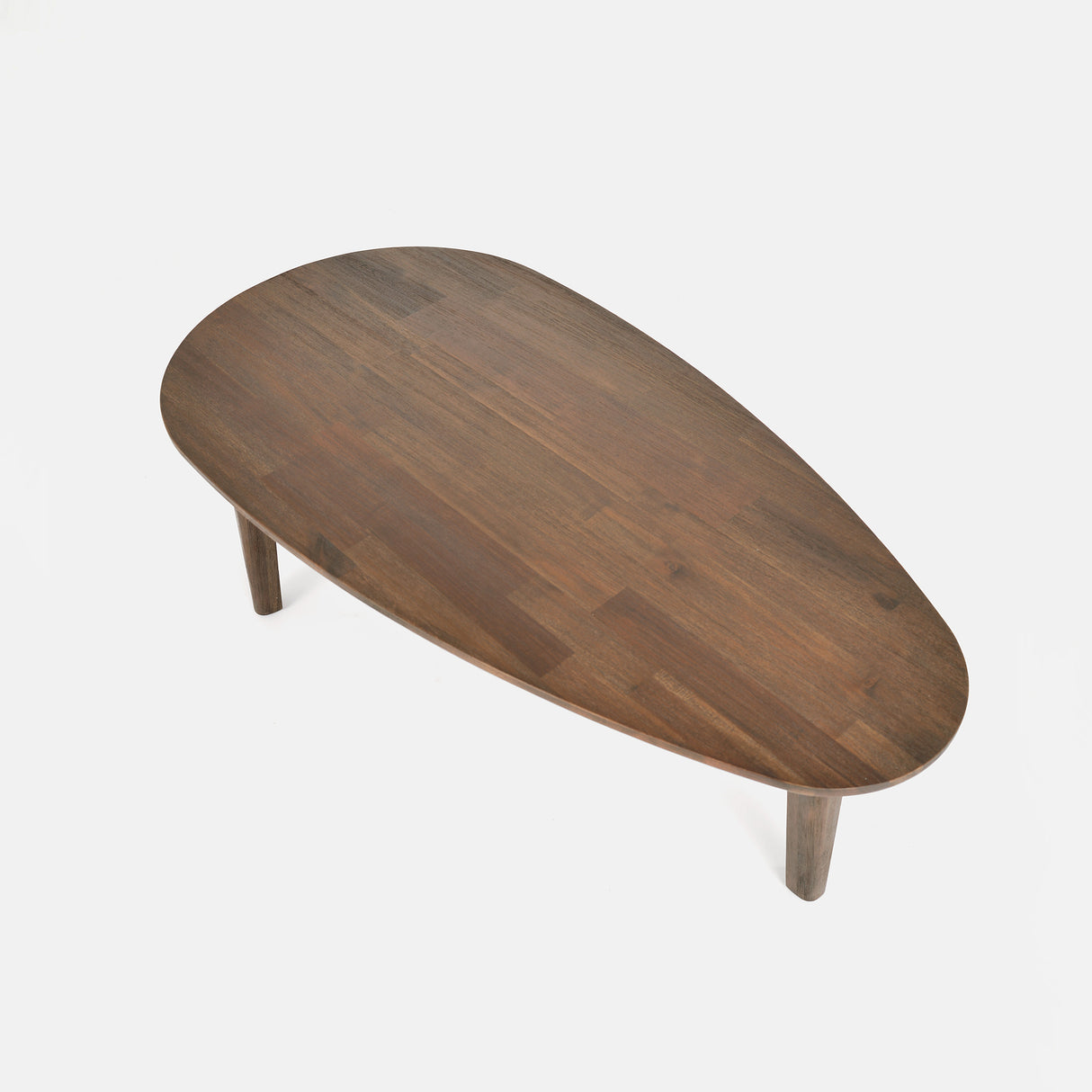 Masa de Cafea din Stejar Retro cu Suport Metalic Livin Hill