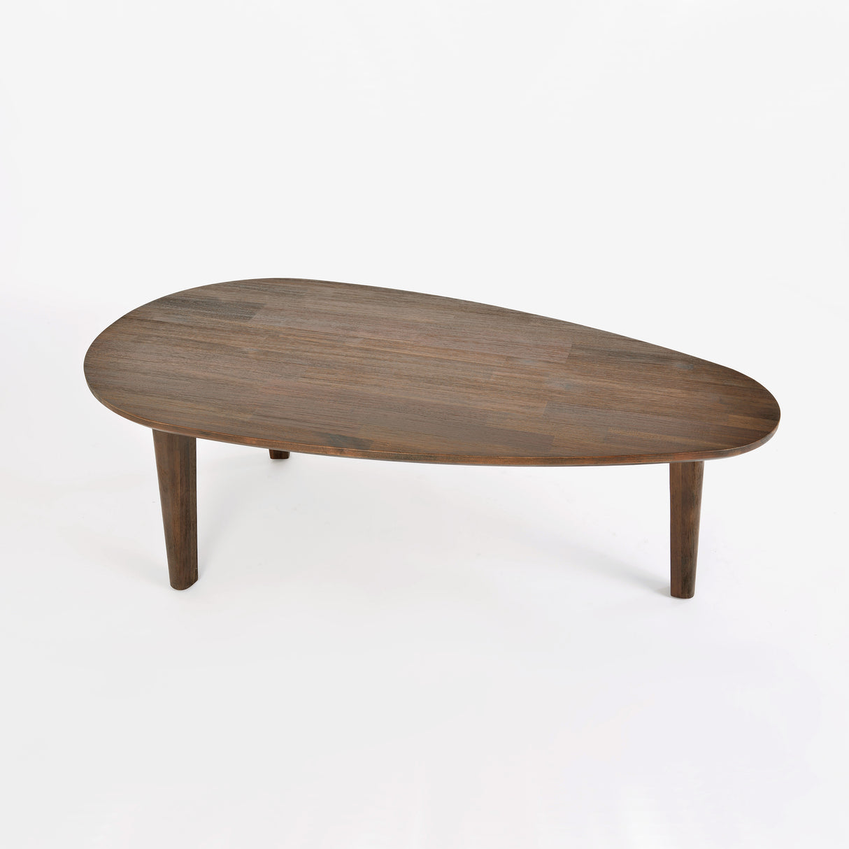 Masa de Cafea din Stejar Retro cu Suport Metalic Livin Hill