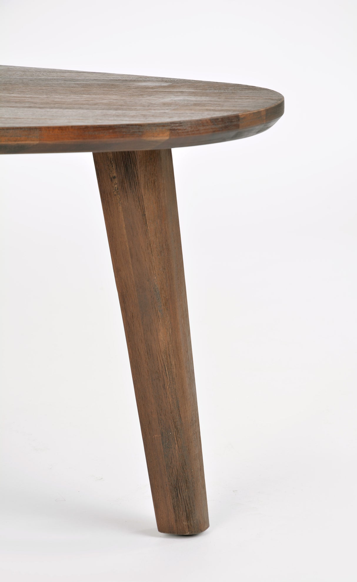 Masa de Cafea din Stejar Retro cu Suport Metalic Livin Hill