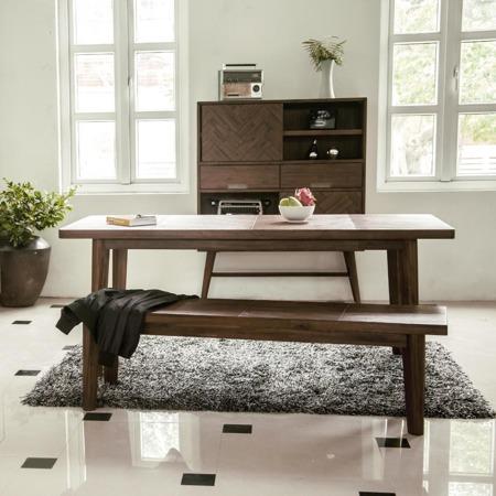 Masa de Cafea din Stejar cu Suport Metalic Livin Hill - Eleganta si Retro