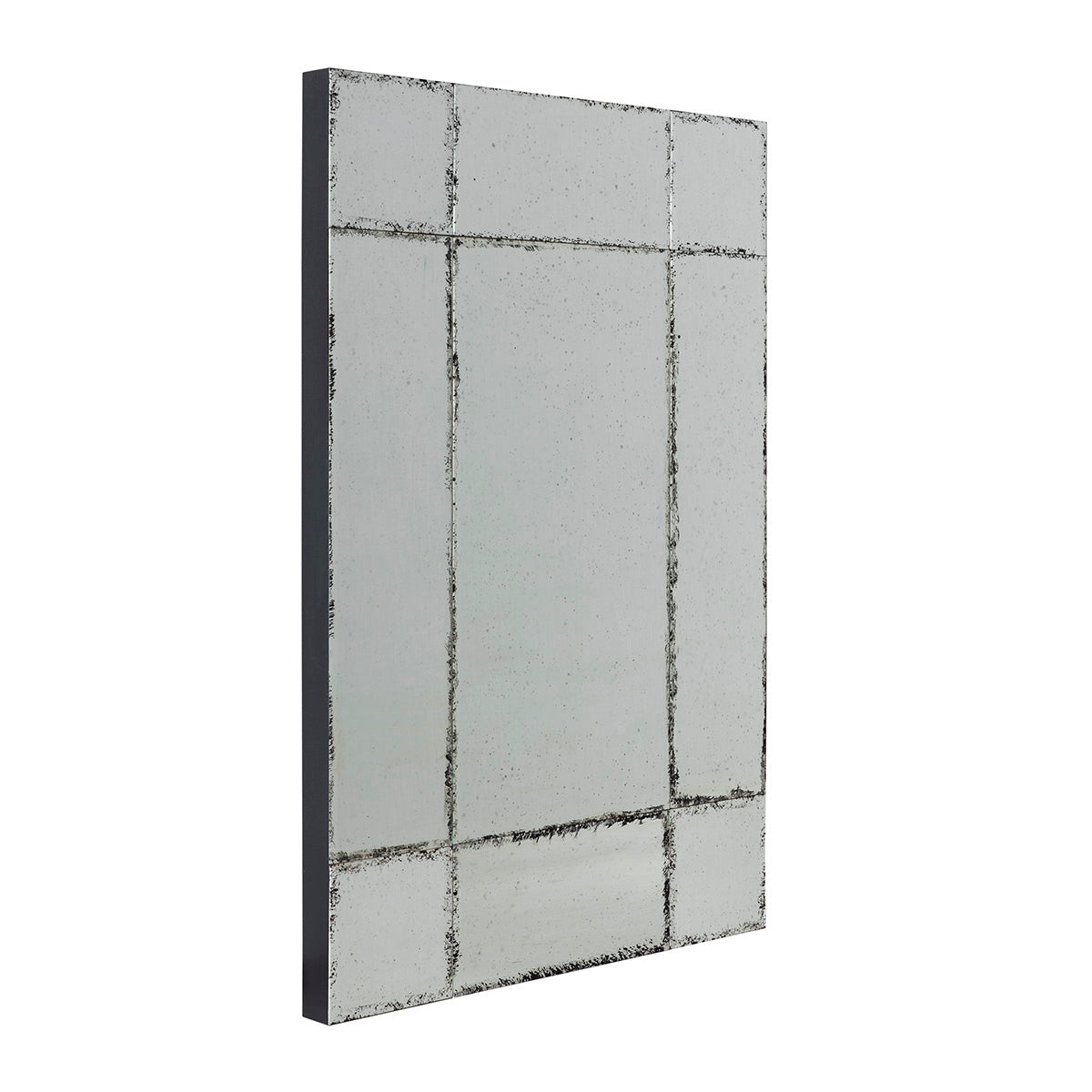 Oglinda cu Rama din Lemn Negru Thai Natura